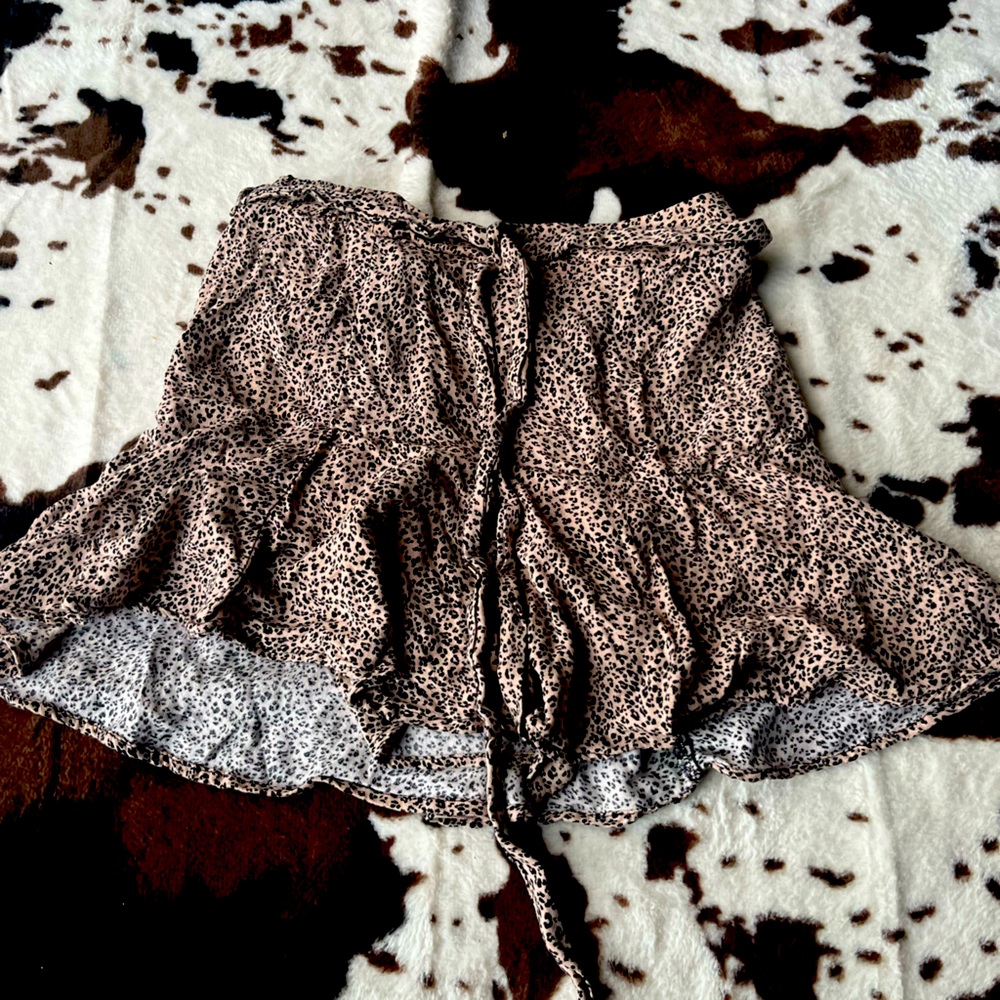 Lepoard skirt